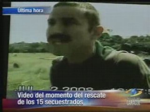 Ingrid Betancourt Liberation otages helicoptere farc