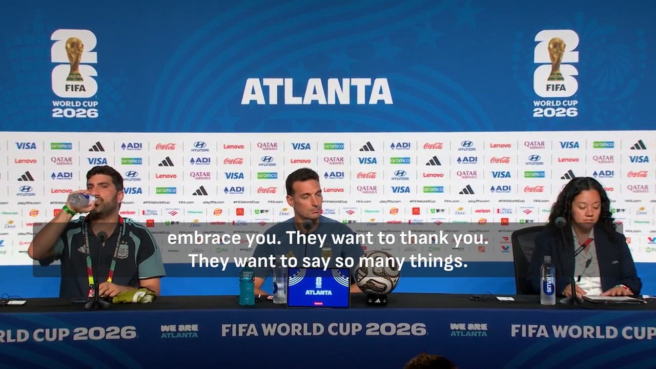 PRESS CONFERENCE scaloni