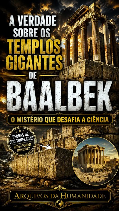 A Verdade Sobre os Templos Gigantes de Baalbek