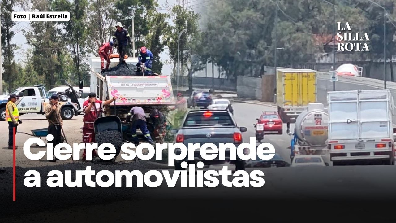 Filas kilométricas por cierre en Calle 7 y Periférico; automovilistas estallan