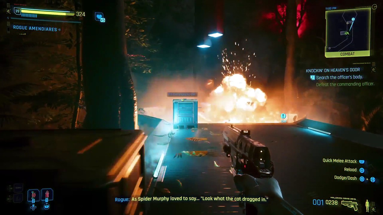 Cyberpunk 2077 Arasaka Rogue Ending