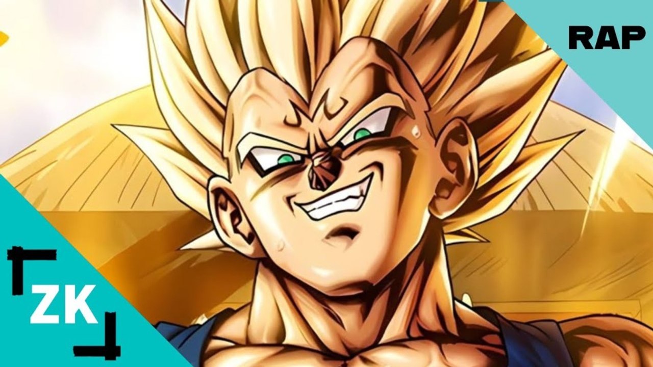 RAP Do Vegeta Remix Dragon Ball Z  Zk Raps