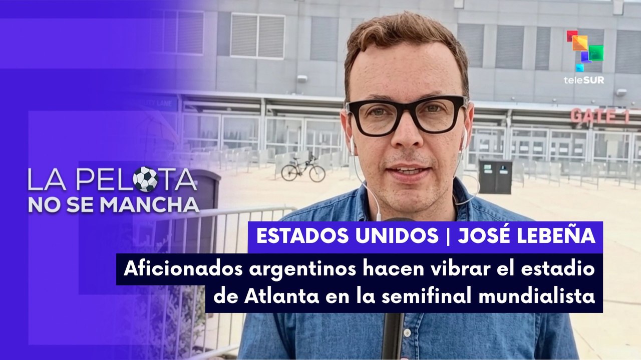 LA PELOTA NO SE MANCHA | Aficionados argentinos hacen vibrar el estadio de Atlanta en la semifinal mundialista 15-07-2026