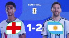 Argentina break England hearts to set up World Cup final with Spain