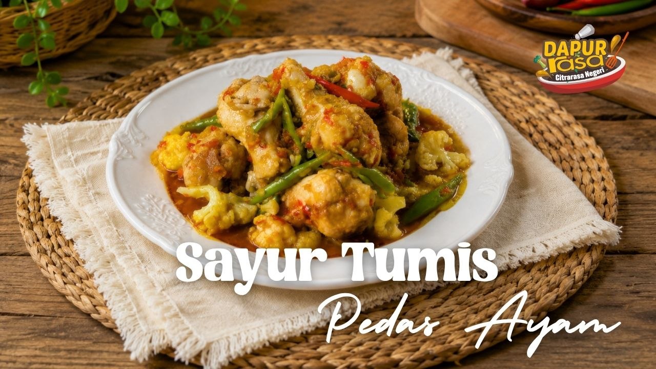 Sekali Masak Confirm Repeat! Sayur Tumis Pedas Ayam Ni Memang Sedap Lain Macam