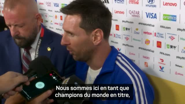 Argentine - Messi : Ce que ce groupe continue d’accomplir est une folie