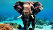 Deep-sea swimming by an elephant-Row Row Row Your Boat