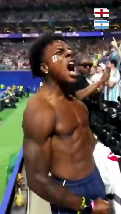 Youtuber Speed ​​lamenting Argentina's victory over England in the World Cup