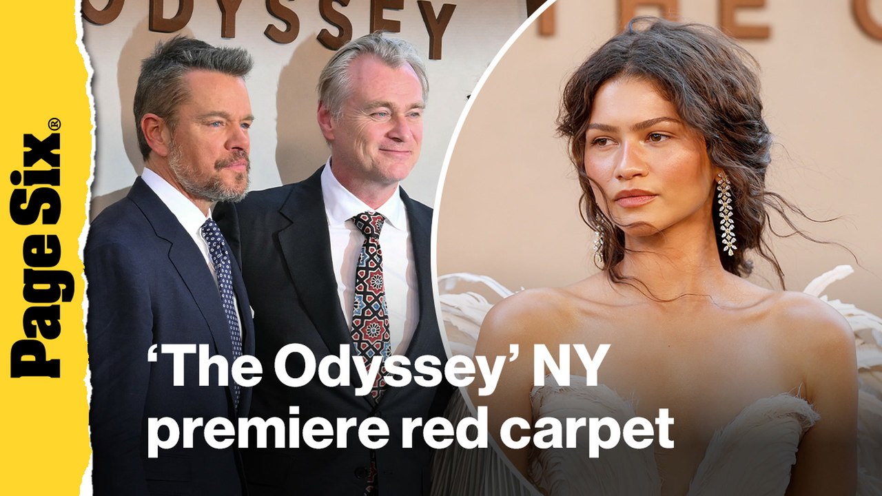 'The Odyssey' NY premiere red carpet: Zendaya, Anne Hathaway, Matt Damon and more