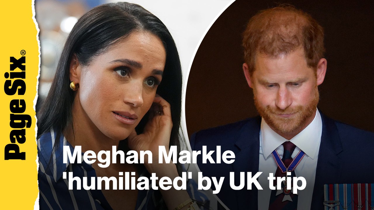 How 'humiliated' Meghan Markle navigated Prince Harry's 'nightmare' UK visit