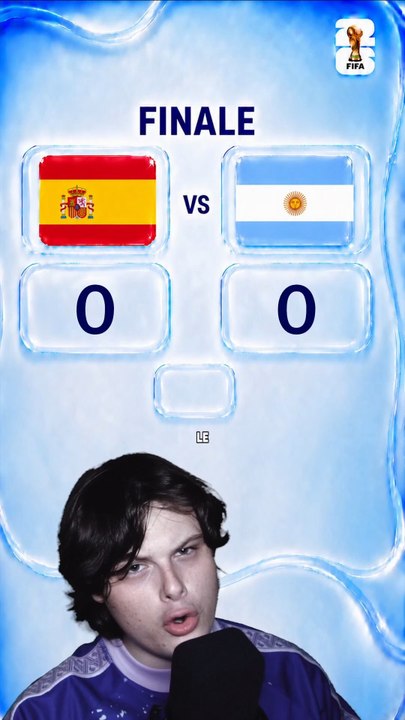 La Finale ESPAGNE ARGENTINE par une IA 🇪🇸🇦🇷