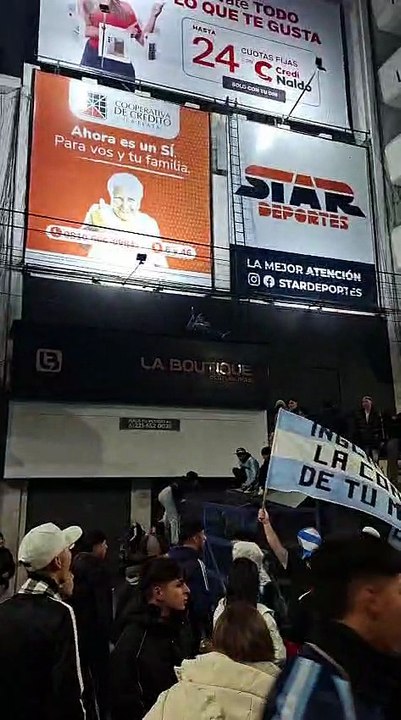 Disturbios en 7 y 50 por los festejos tras el triunfo de Argentina ante Inglaterra