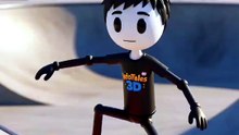 Sticky's First Skateboard Trick | 3D Cartoon Short