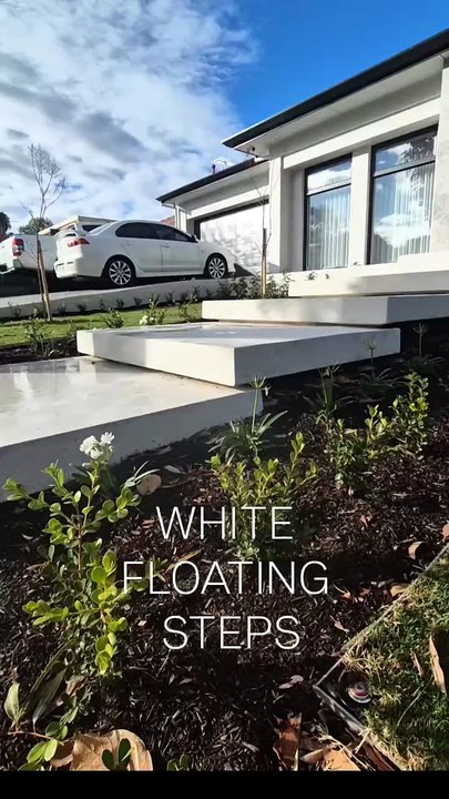 Architectural Concrete Floating Stairs | Modern Concrete Design Project