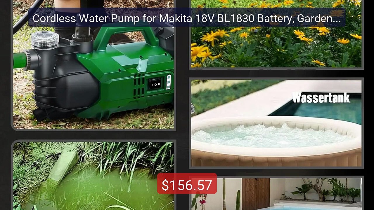 Cordless Water Pump for Makita 18V BL1830 Battery, Garden Pump wit... -- Best Deal 2026 | Shop Now!