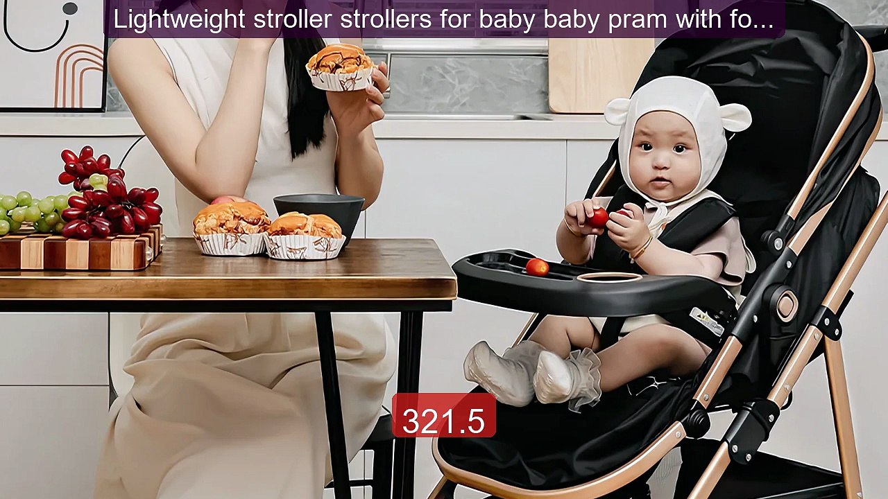 Lightweight stroller strollers for baby baby pram with four wh... -- Best Buy 2026 | Great Quality!