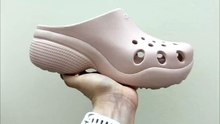 CrocsFanClub – Pb386 - sục aura nữ, Size m3-m7 (35-40), Tặng 10 charm 3D