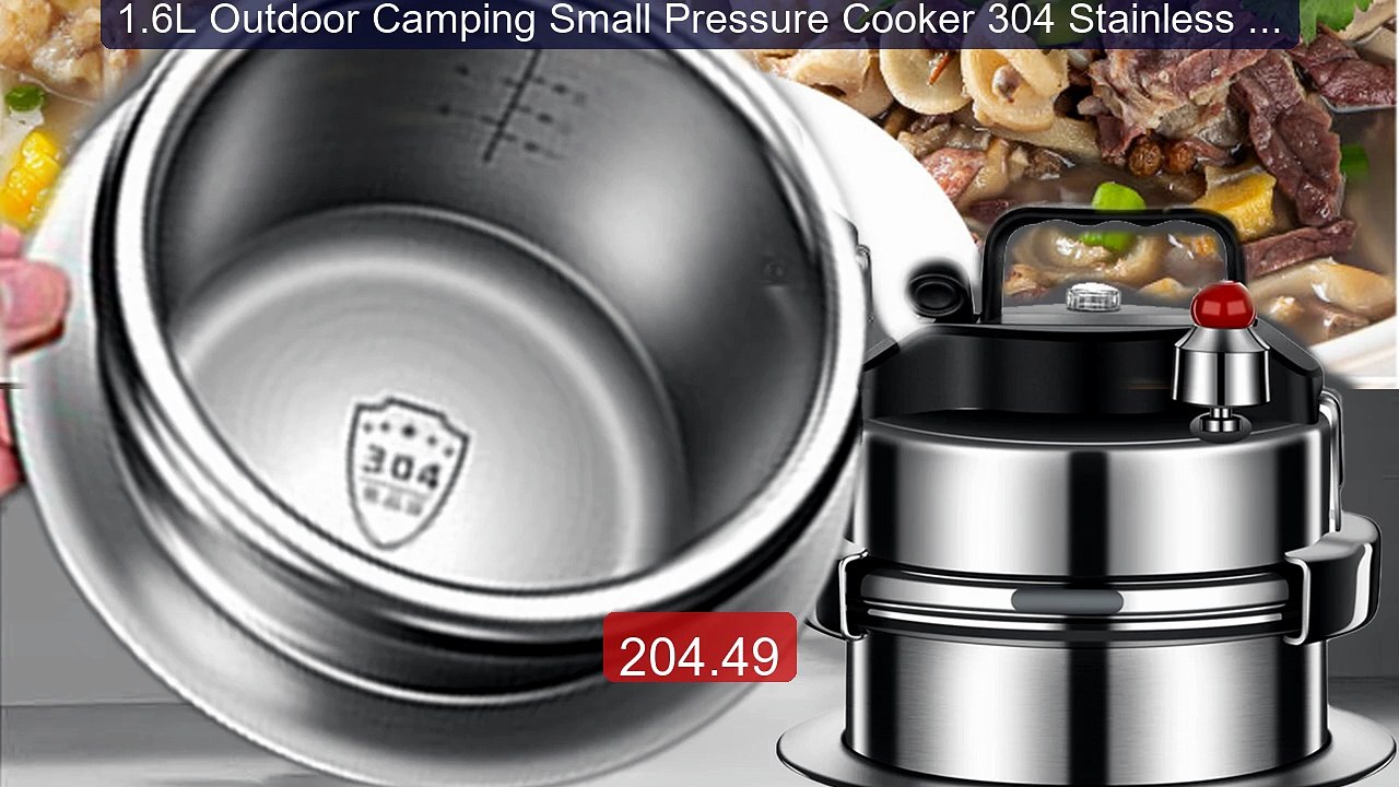 1.6L Outdoor Camping Small Pressure Cooker 304 Stainless Stee... -- Amazing Value 2026 | Must Have!