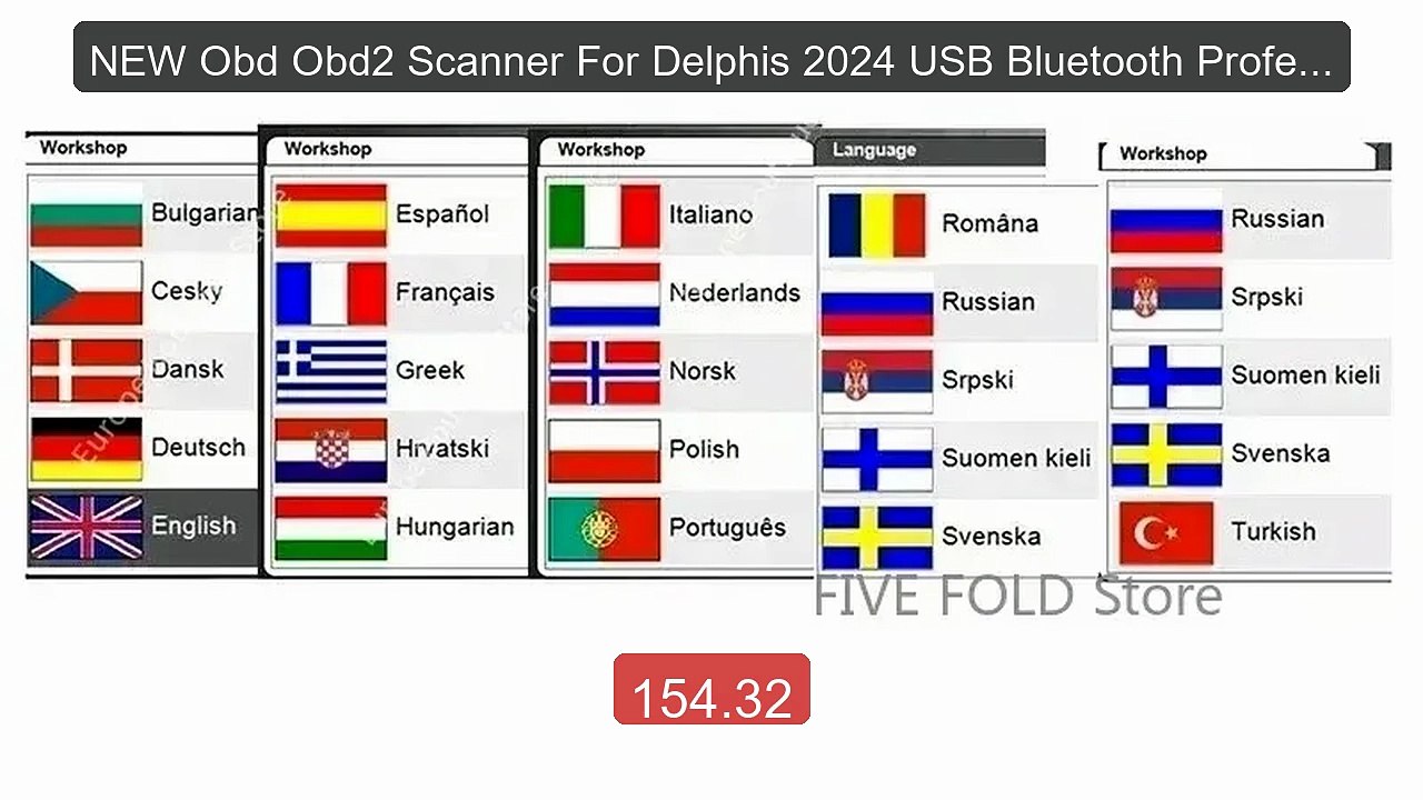 NEW Obd Obd2 Scanner For Delphis 2024 USB Bluetooth Professional Au... -- Top Rated 2026 | Buy Now!