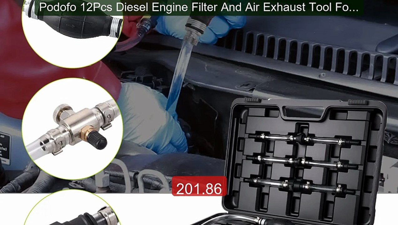 Podofo 12Pcs Diesel Engine Filter And Air Exhaust Tool For For... -- Hot Deal 2026 | Limited Offer!