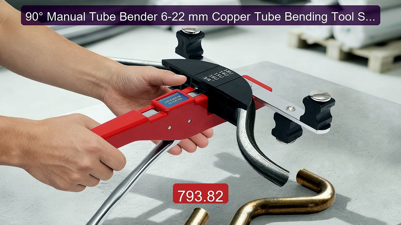 90° Manual Tube Bender 6-22 mm Copper Tube Bending Tool Set w... -- Amazing Value 2026 | Must Have!
