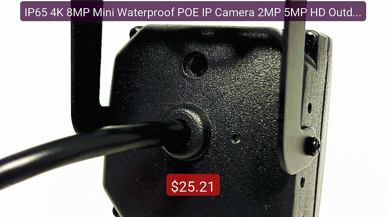 IP65 4K 8MP Mini Waterproof POE IP Camera 2MP 5MP HD Outdoor Secur... -- Best Deal 2026 | Shop Now!