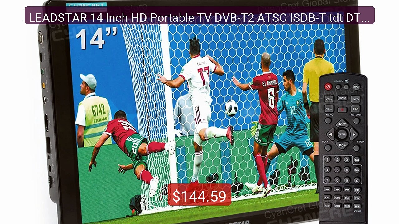 LEADSTAR 14 Inch HD Portable TV DVB-T2 ATSC ISDB-T tdt DTT ... -- Top Pick 2026 | Unbeatable Price!