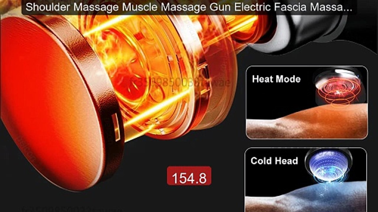 Shoulder Massage Muscle Massage Gun Electric Fascia Massage M... -- Amazing Value 2026 | Must Have!