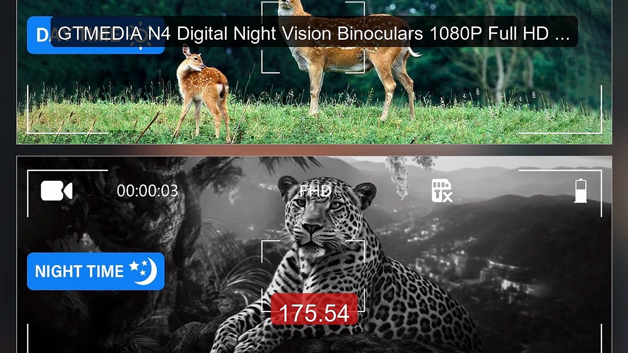 GTMEDIA N4 Digital Night Vision Binoculars 1080P Full HD Infra... -- Hot Deal 2026 | Limited Offer!