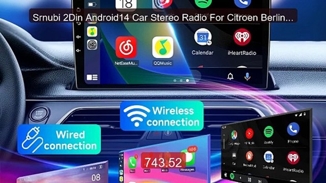 Srnubi 2Din Android14 Car Stereo Radio For Citroen Berlingo B9 Peu... Best Deal 2026 | Shop Now!