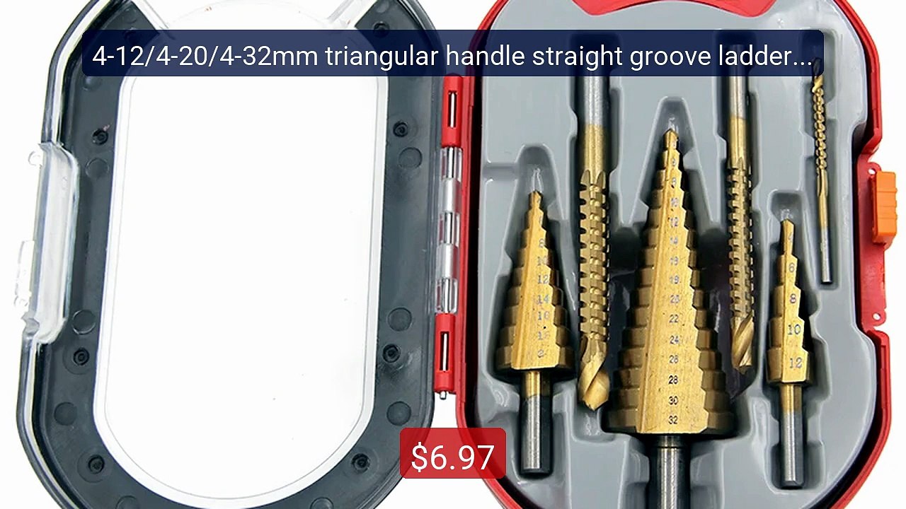 4-12/4-20/4-32mm triangular handle straight groove ladder drill 3/... -- Best Deal 2026 | Shop Now!