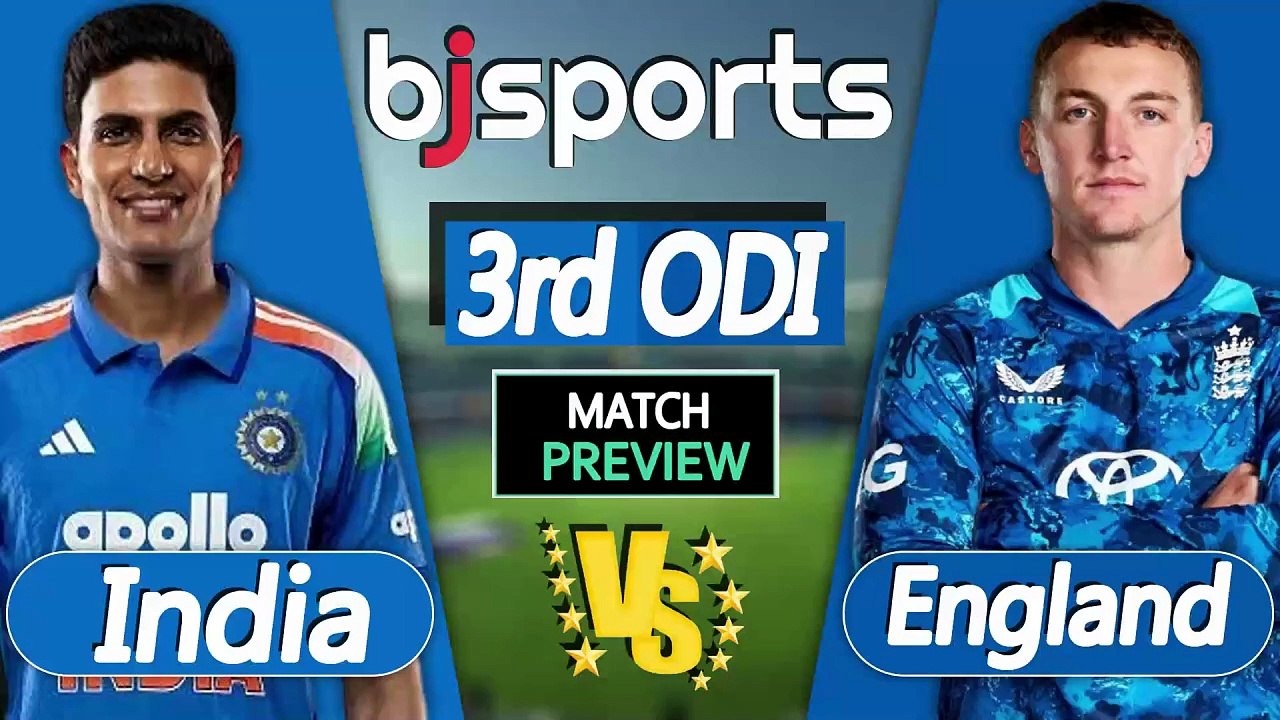 India vs England 2026 | IND vs ENG 3rd ODI Match Preview |
