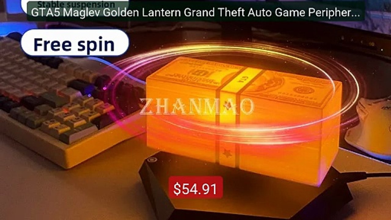 GTA5 Maglev Golden Lantern Grand Theft Auto Game Peripheral TK... -- Best Buy 2026 | Great Quality!