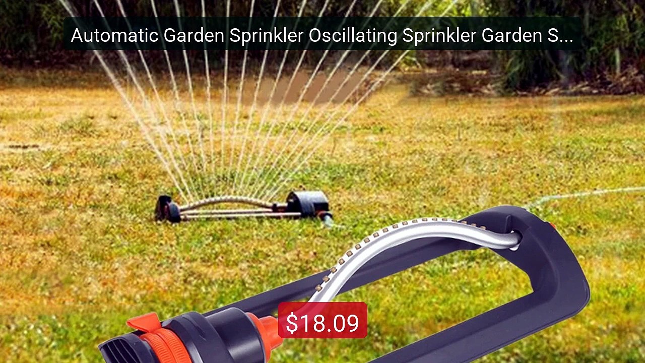 Automatic Garden Sprinkler Oscillating Sprinkler Garden Swi... -- Top Pick 2026 | Unbeatable Price!