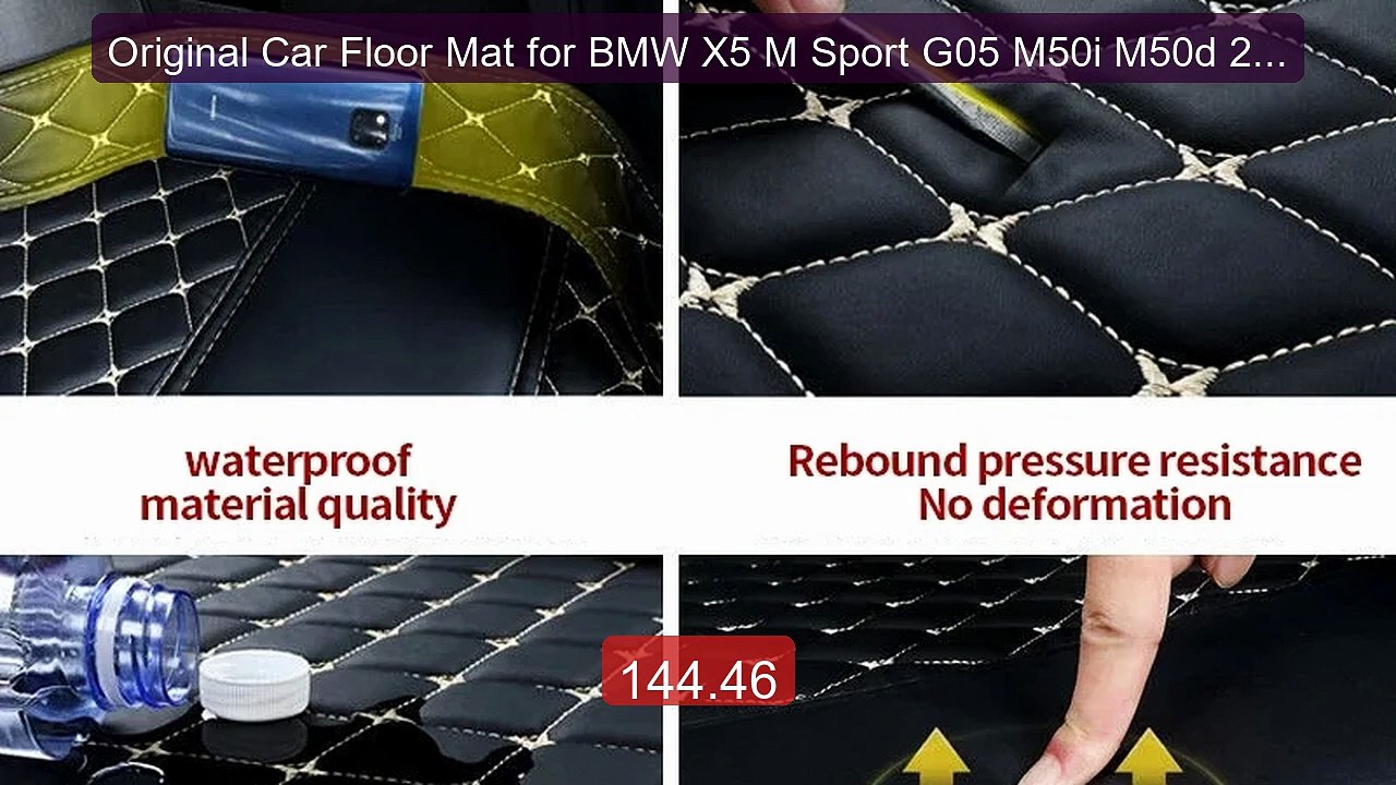 Original Car Floor Mat for BMW X5 M Sport G05 M50i M50d 2019~2023 ... -- Best Deal 2026 | Shop Now!