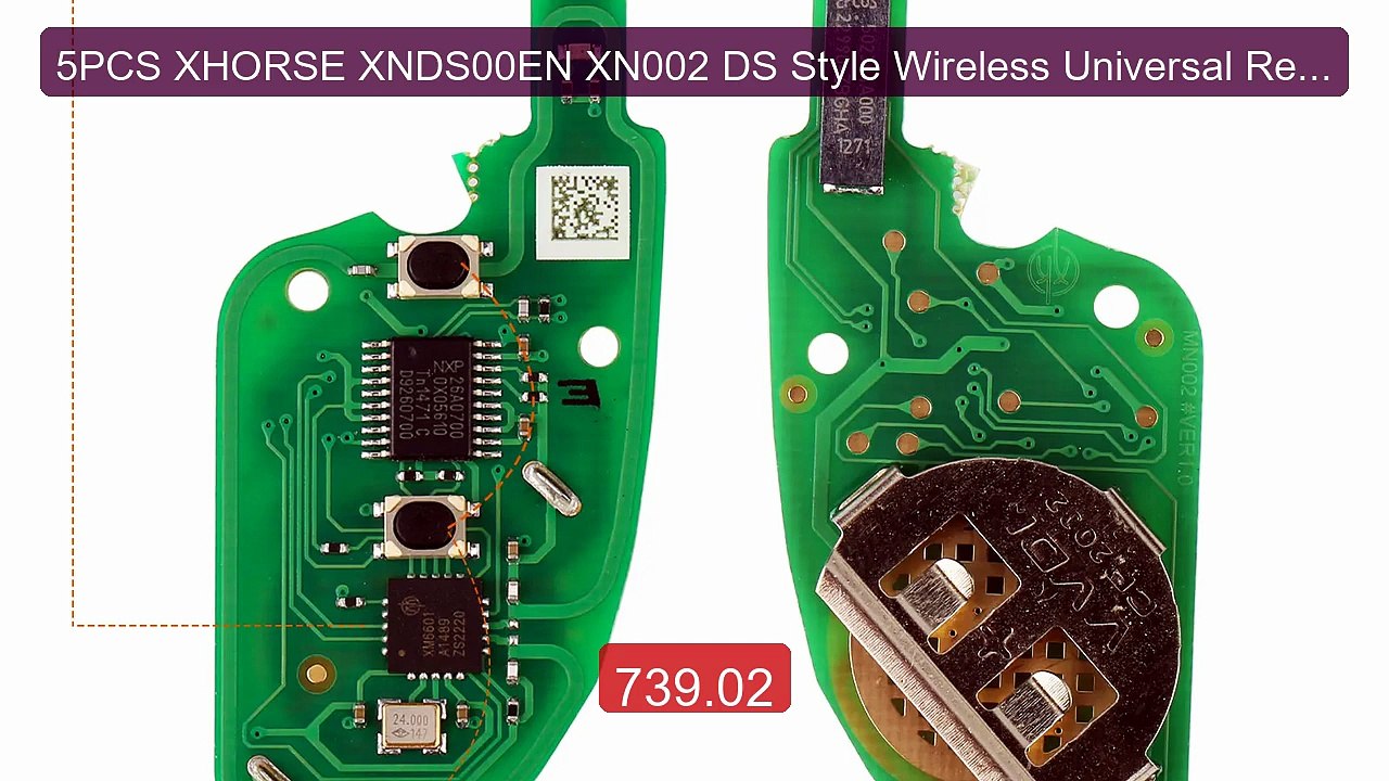 5PCS XHORSE XNDS00EN XN002 DS Style Wireless Universal Remote Key 3... -- Top Rated 2026 | Buy Now!