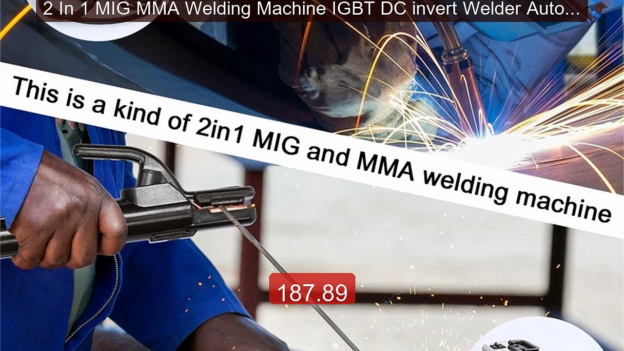 2 In 1 MIG MMA Welding Machine IGBT DC invert Welder Automatic Wire... -- Top Rated 2026 | Buy Now!
