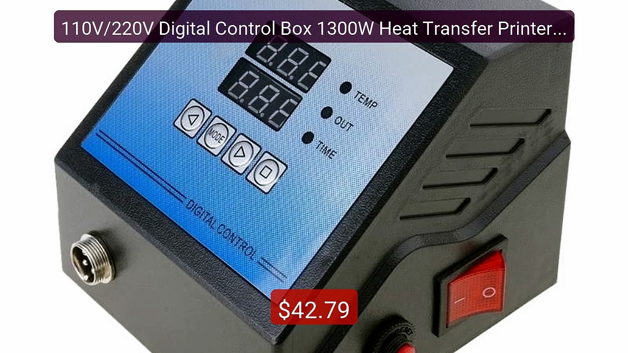 110V/220V Digital Control Box 1300W Heat Transfer Printer Temperat... -- Best Deal 2026 | Shop Now!