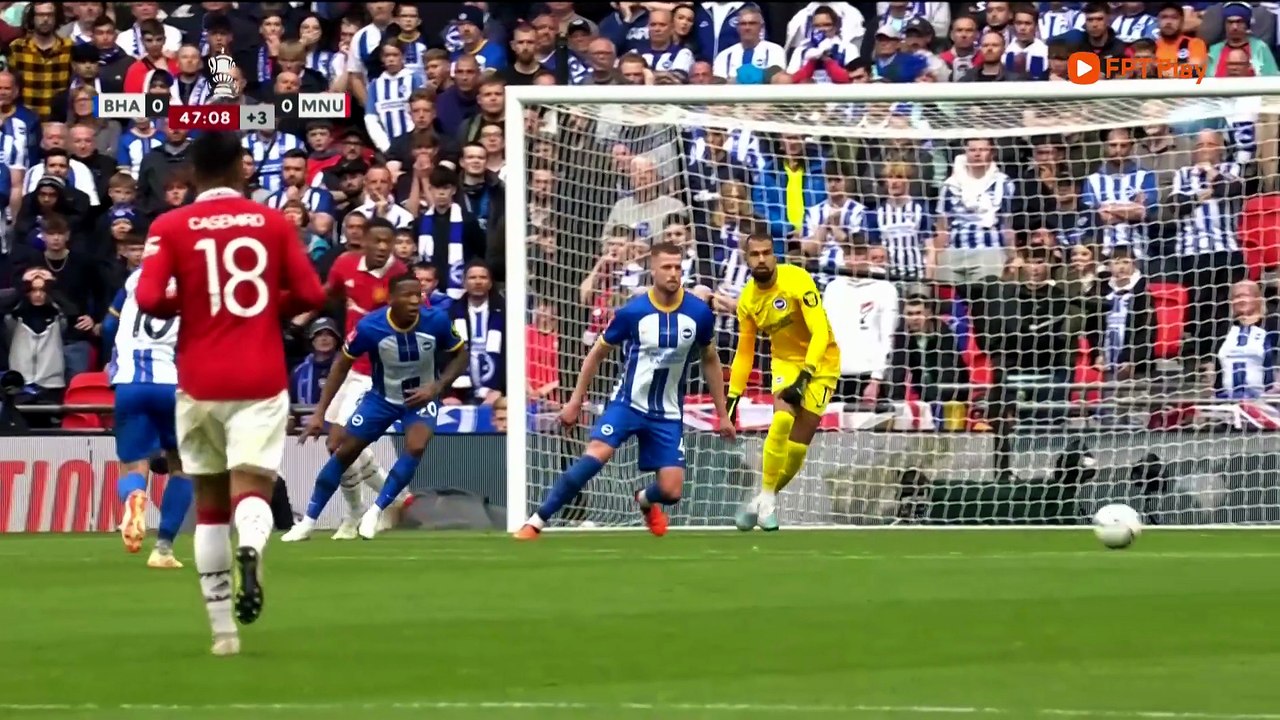 Brighton & Hove Albion 0-0 Manchester United...