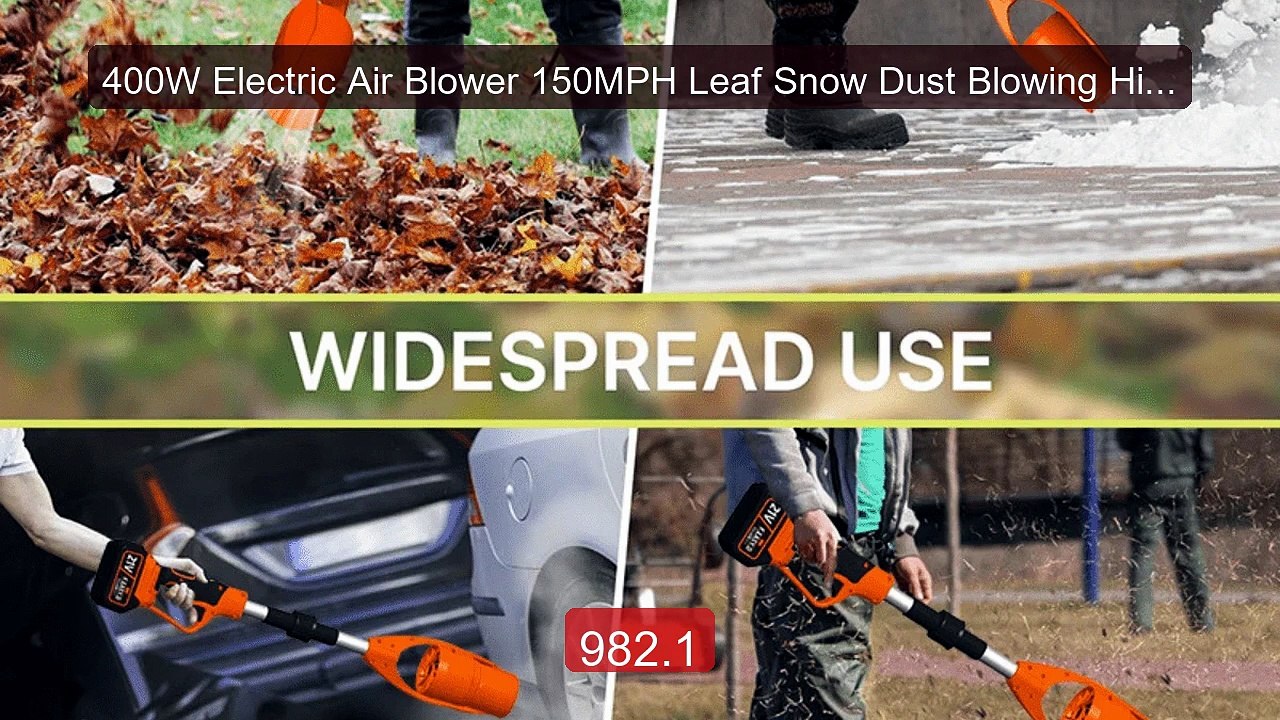 400W Electric Air Blower 150MPH Leaf Snow Dust Blowing High... -- Top Pick 2026 | Unbeatable Price!