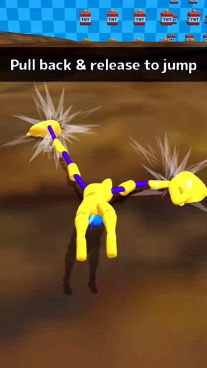 Rubber Jumping : Slingshot Doll Gameplay |Level 13| #gaming #trending #asmr #rubberjumpingslingshotdollgameplay