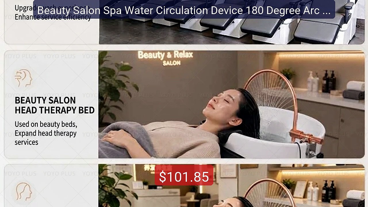Beauty Salon Spa Water Circulation Device 180 Degree Arc Desig... -- Best Buy 2026 | Great Quality!