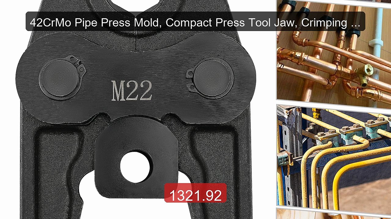 42CrMo Pipe Press Mold, Compact Press Tool Jaw, Crimping Plier Jaw... -- Best Deal 2026 | Shop Now!