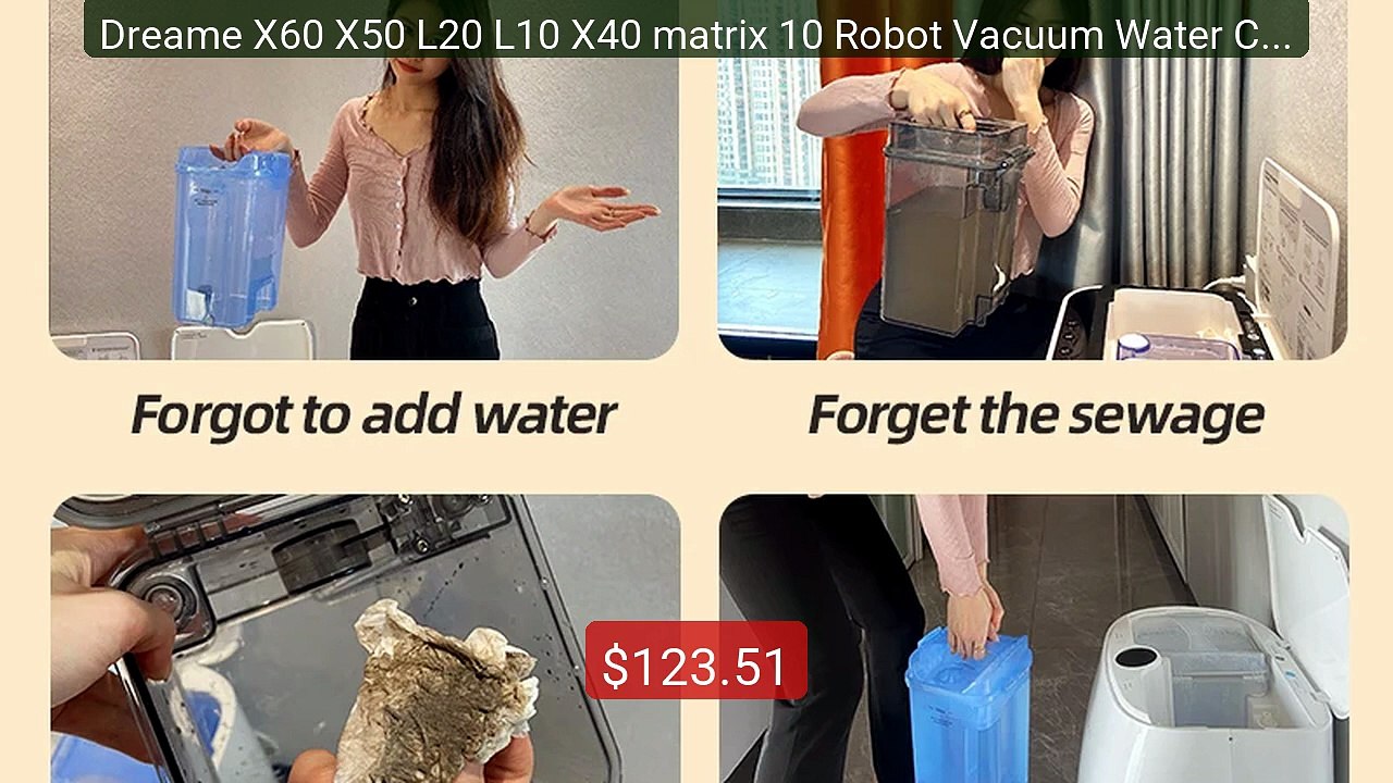 Dreame X60 X50 L20 L10 X40 matrix 10 Robot Vacuum Water Change Kit... -- Best Deal 2026 | Shop Now!