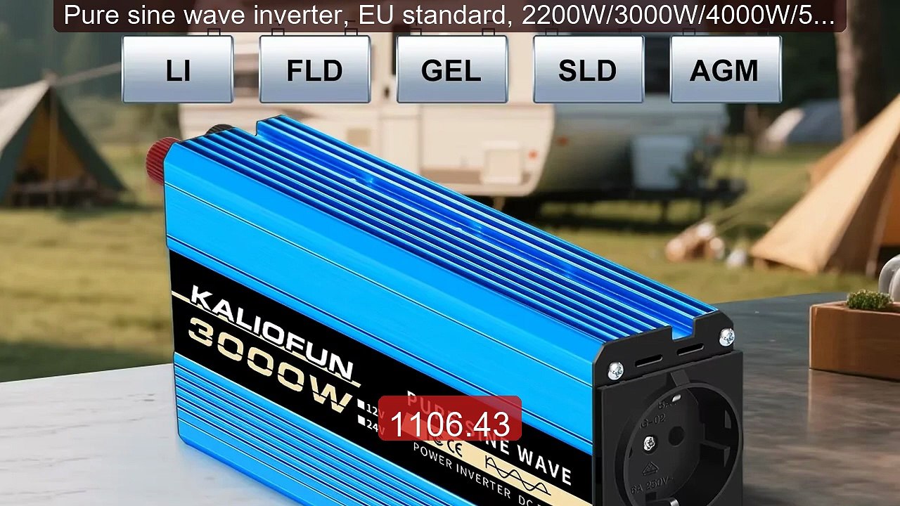 Pure sine wave inverter, EU standard, 2200W/3000W/4000W/5000W... -- Amazing Value 2026 | Must Have!