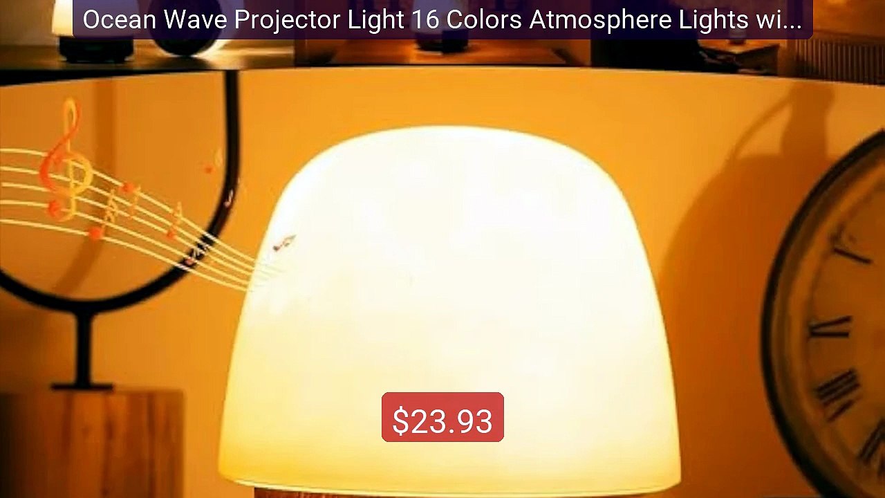 Ocean Wave Projector Light 16 Colors Atmosphere Lights with Remote... -- Best Deal 2026 | Shop Now!