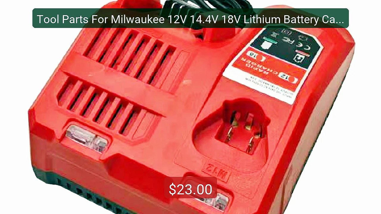 Tool Parts For Milwaukee 12V 14.4V 18V Lithium Battery Case... -- Top Pick 2026 | Unbeatable Price!