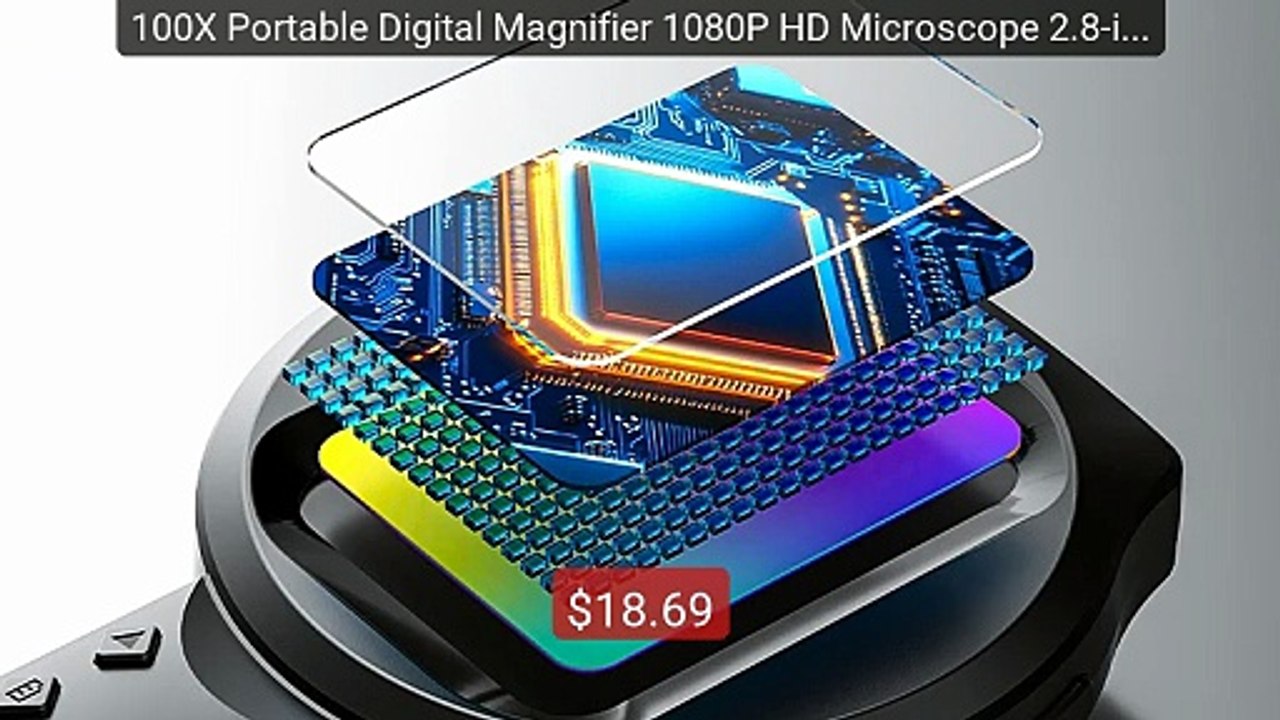 100X Portable Digital Magnifier 1080P HD Microscope 2.8-inch IPS Ha... -- Top Rated 2026 | Buy Now!