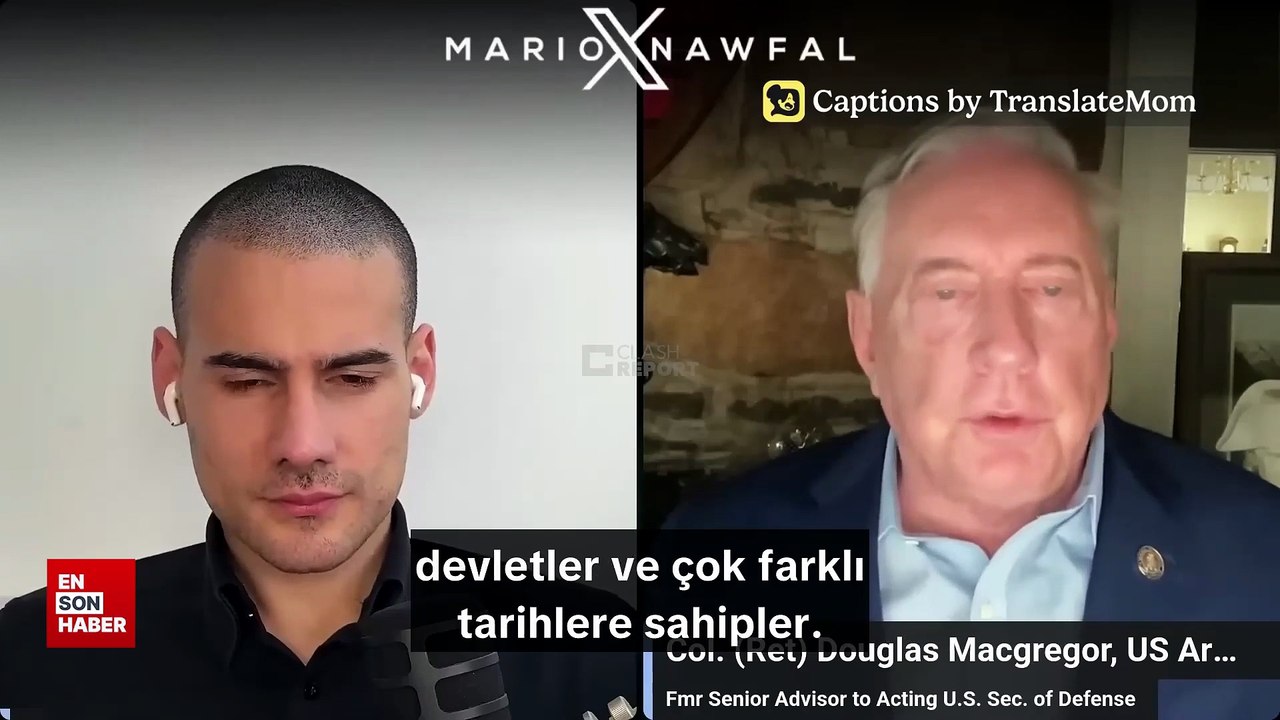 Douglas Macgregor: İsrail için en büyük tehdit Türkiye