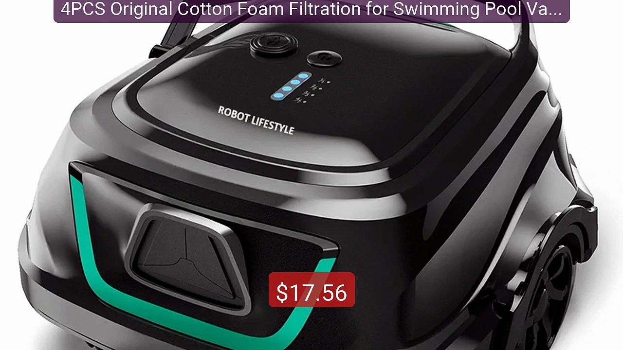 4PCS Original Cotton Foam Filtration for Swimming Pool Vacuum ... -- Best Buy 2026 | Great Quality!